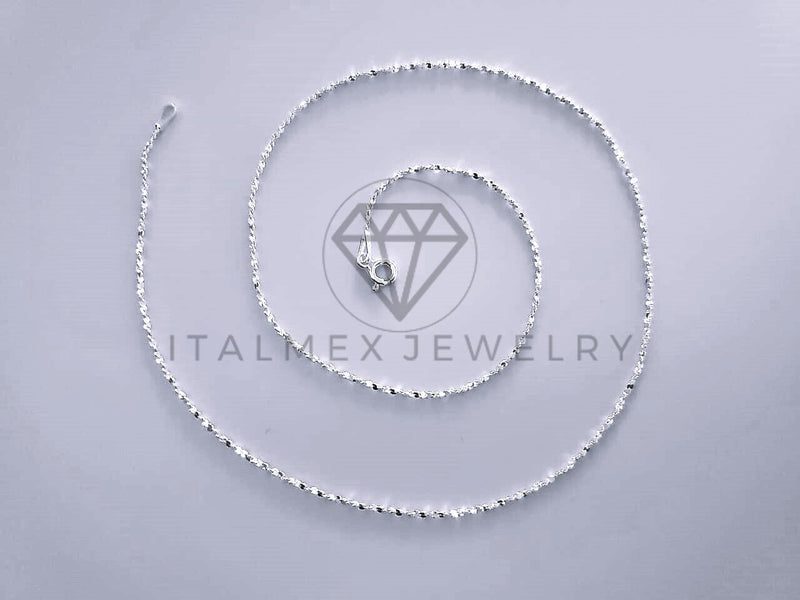 Cadena Serpentina 1.2mm - Plata .925