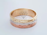 Anillo de Lujo - 104923 - Diseño Fin de Semana Florentino Oro Laminado 18K
