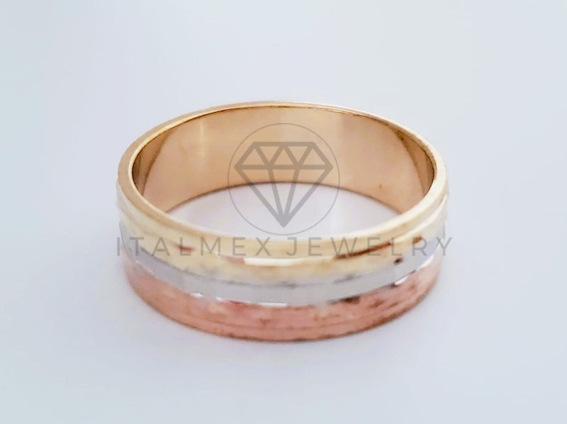 Anillo de Lujo - 104923 - Diseño Fin de Semana Florentino Oro Laminado 18K