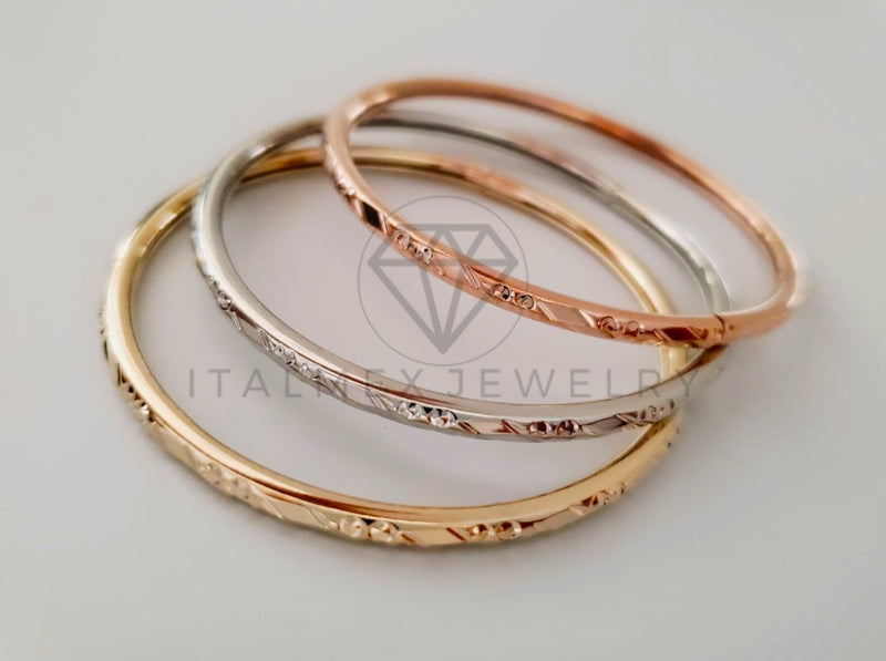 Semanario de Lujo - 104877 - Fin de Semana Niña Rayado 50mm Oro Laminado 18K