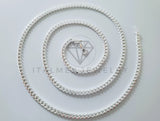 Cadena Cubana Miami 3.5mm Plata .925
