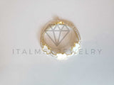 Pulsera Elegante - 106279 - Pulsera Circonia Blanca Inspirado en TOUS Oro Laminado 18K
