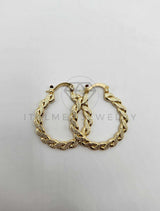 Arracada de Lujo - 106288 - Arete de Coqueta Oro Laminado 18K