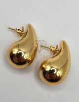 Arete de Lujo - 106300 - Arete de Lágrima Oro Laminado 18K