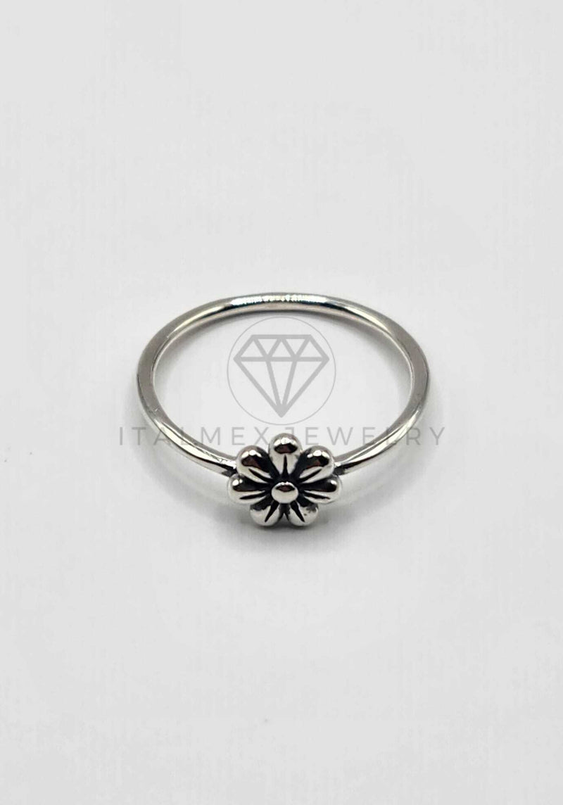 Anillo de Plata - 106321 - Anillo Flor Plata .925