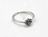 Anillo de Plata - 106321 - Anillo Flor Plata .925