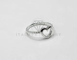 Anillo de Plata - 106322 - Anillo Corazon Plata .925
