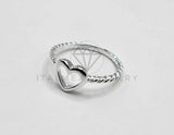Anillo de Plata - 106322 - Anillo Corazon Plata .925