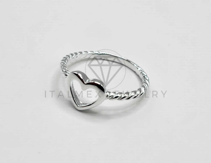 Anillo de Plata - 106322 - Anillo Corazon Plata .925