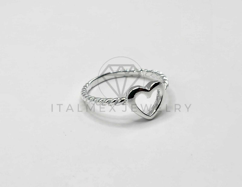 Anillo de Plata - 106322 - Anillo Corazon Plata .925
