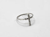 Anillo de Plata - 106323 - Anillo Cruz Plata .925