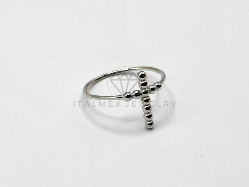 Anillo de Plata - 106323 - Anillo Cruz Plata .925