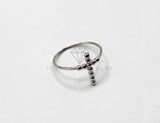 Anillo de Plata - 106323 - Anillo Cruz Plata .925
