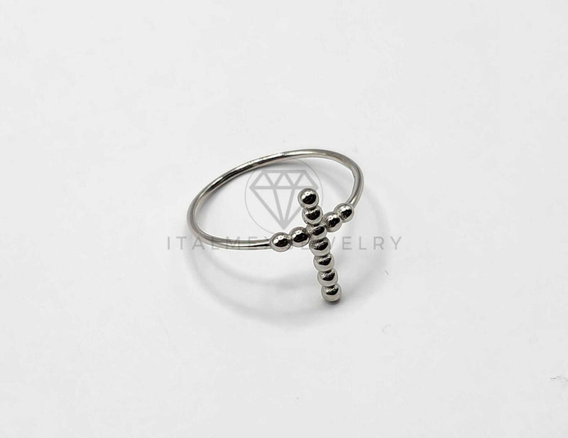 Anillo de Plata - 106323 - Anillo Cruz Plata .925
