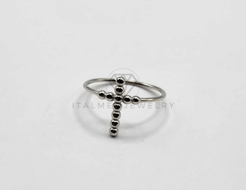 Anillo de Plata - 106323 - Anillo Cruz Plata .925