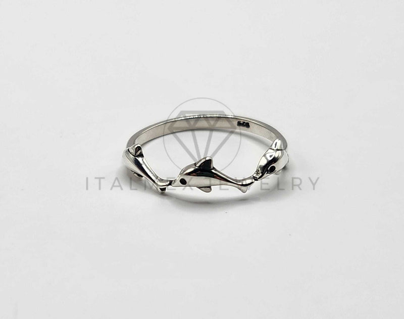 Anillo de Plata - 106326 - Anillo Delfines Plata .925
