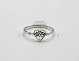 Anillo de Plata - 106327 - Anillo Corazon Con Arbol Plata .925