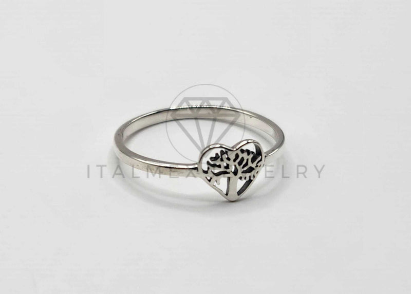Anillo de Plata - 106327 - Anillo Corazon Con Arbol Plata .925