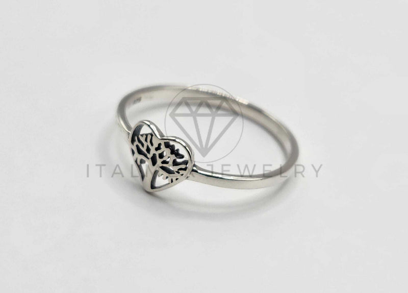 Anillo de Plata - 106327 - Anillo Corazon Con Arbol Plata .925