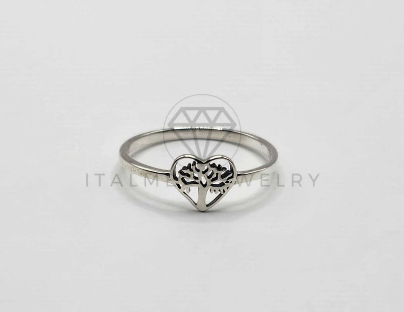 Anillo de Plata - 106327 - Anillo Corazon Con Arbol Plata .925