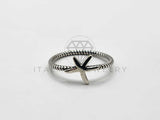 Anillo de Plata - 106329 - Anillo Estrella de Mar Plata .925