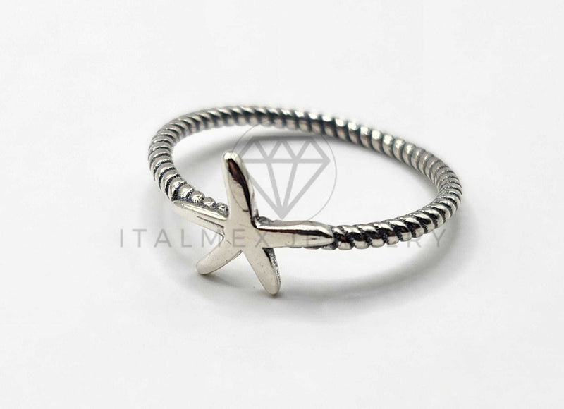 Anillo de Plata - 106329 - Anillo Estrella de Mar Plata .925