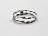 Anillo de Plata - 106342 - Anillo Torcido Plata .925