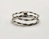 Anillo de Plata - 106342 - Anillo Torcido Plata .925