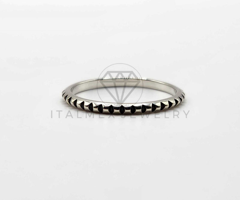 Anillo de Plata - 106351 - Anillo con Diseño de Rayas Plata .925