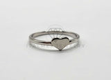 Anillo de Plata - 106353 - Anillo Corazon Liso Plata .925