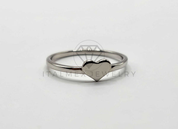 Anillo de Plata - 106353 - Anillo Corazon Liso Plata .925