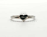 Anillo de Plata - 106353 - Anillo Corazon Liso Plata .925