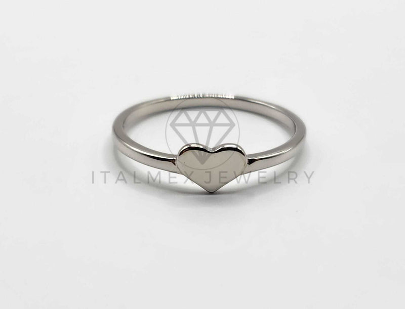 Anillo de Plata - 106353 - Anillo Corazon Liso Plata .925
