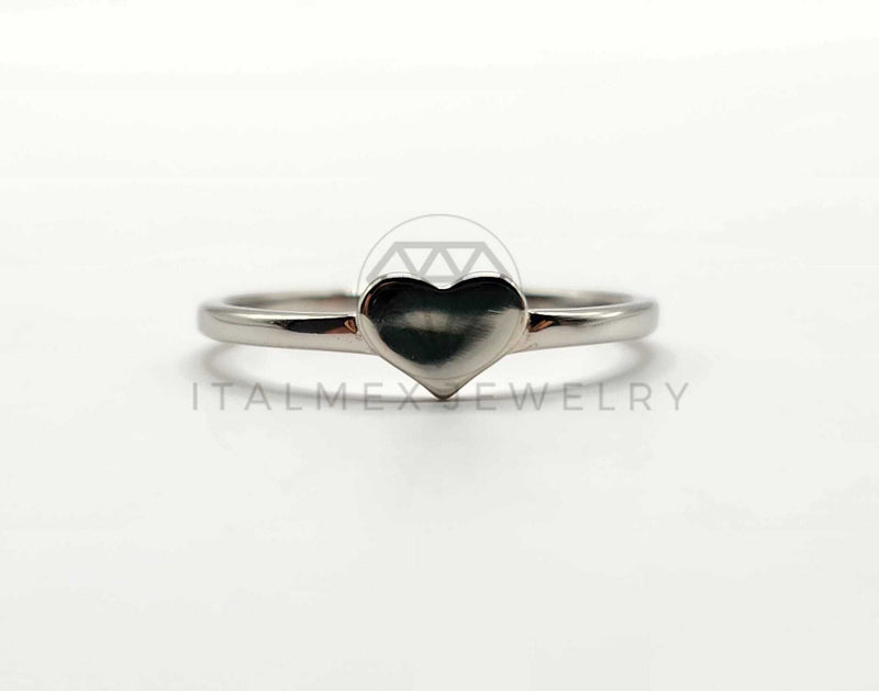 Anillo de Plata - 106353 - Anillo Corazon Liso Plata .925