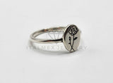 Anillo de Plata - 106354 - Anillo Rosa Plata .925