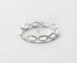 Anillo de Plata - 106346 - Anillo Trenzado Plata .925
