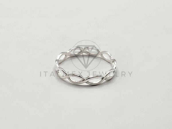 Anillo de Plata - 106346 - Anillo Trenzado Plata .925