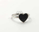 Anillo de Plata - 106349 - Anillo Corazon Plata .925