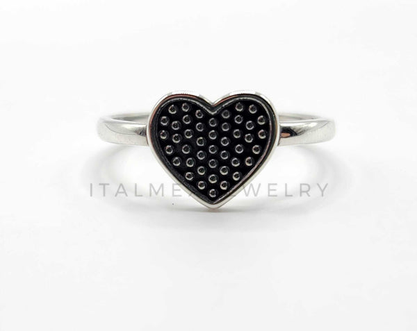 Anillo de Plata - 106349 - Anillo Corazon Plata .925