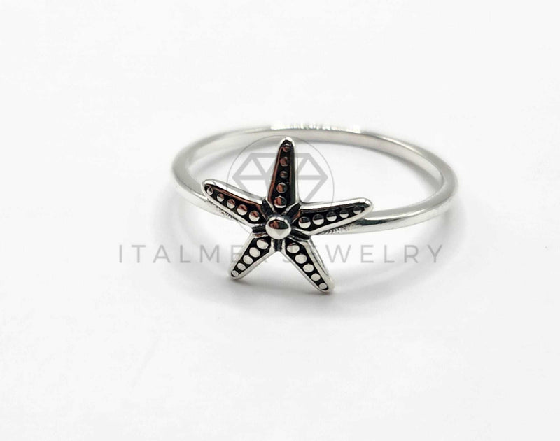 Anillo de Plata - 106356 - Anillo Estrella de Mar Plata .925