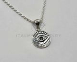 Dije de Plata - 106366 - Dije Ojo Turco Plata .925