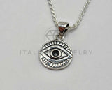 Dije de Plata - 106366 - Dije Ojo Turco Plata .925