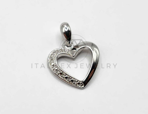 Dije de Plata - 106367 - Dije Corazon Plata .925