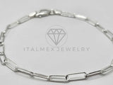 Pulsera de Plata - 106376 - Pulsera de Eslabones Plata .925