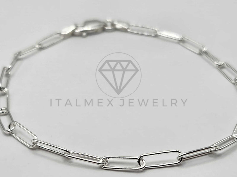 Pulsera de Plata - 106376 - Pulsera de Eslabones Plata .925