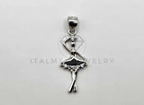 Dije de Plata - 106368 - Dije Bailarina Plata .925