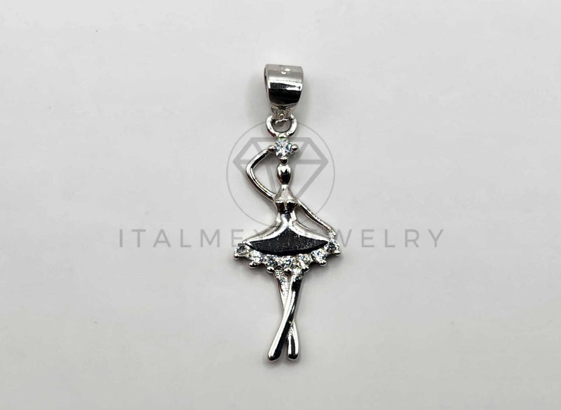 Dije de Plata - 106368 - Dije Bailarina Plata .925
