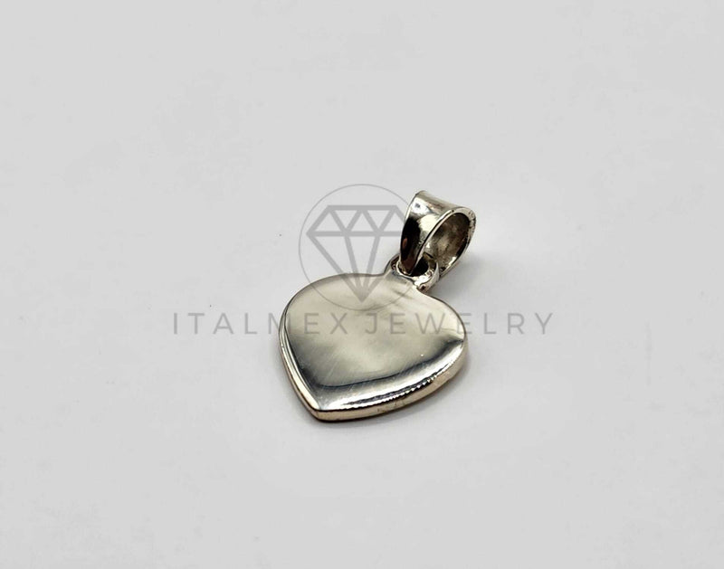 Dije de Plata - 106370 - Dije Corazon Liso Plata .925