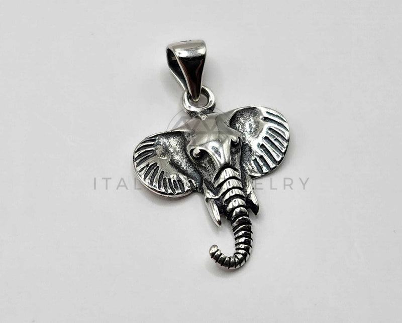 Dije de Plata - 106371 - Dije Elefante Plata .925