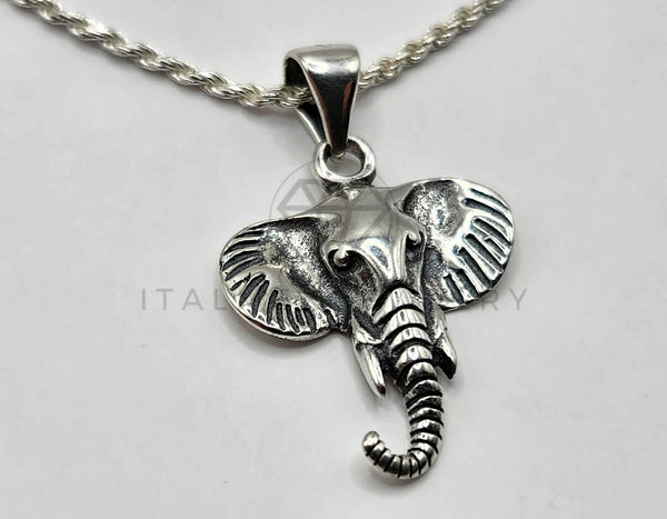 Dije de Plata - 106371 - Dije Elefante Plata .925